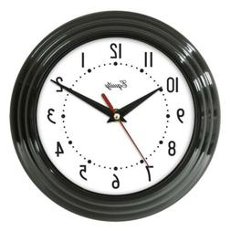 Ns Wall Clock Black 8