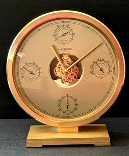 Howard Miller Clock / Weather Station Barometer Thermometer 