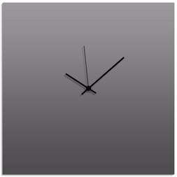 Contemporary Clock Gray Kitchen Clock Minimalist Wall Decor 