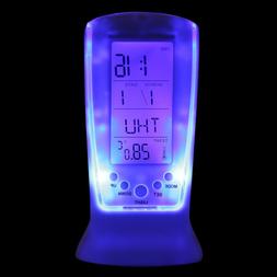 Cool Digital Backlight LED Display Table Alarm Clock Snooze 