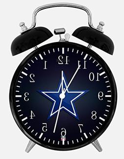 Cowboys Alarm Desk Clock 3.75" Home or Office Decor E132 Nic