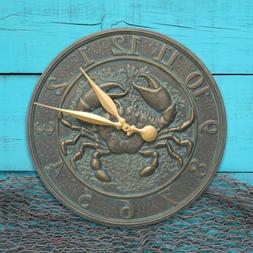 Whitehall Products Crab Sea Life 16-in. Indoor/Outdoor Wall 