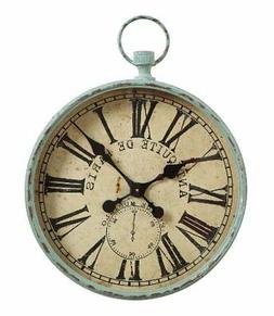 Creative Co-op DA1534 Metal Antiquite De Paris Pocket Watch 