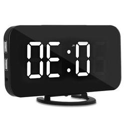 Creative LED Digital Alarm Table Clock Brightness Adjustable