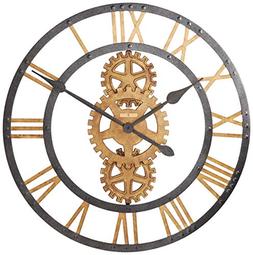 Crosby Large Metal Gear Wall Clock
