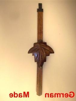 Cuckoo Clock Pendulum with 2" Maple Leaf