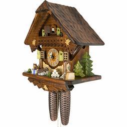 Cuckoo Clock: The Summer Meadow Chalet with 8-day-movement