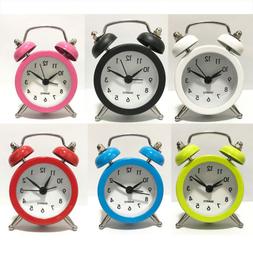 Cute Cartoon Dial Number Round Desk Alarm Clock For Kids Bed