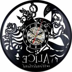 Clocks Mute Quartz Vinyl Record Wall Watch Decor 12''