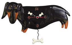 Allen Designs Dachshund Otis Pendulum Clock