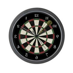 CafePress - Dartboard Clock - Unique Decorative 10" Wall Clo