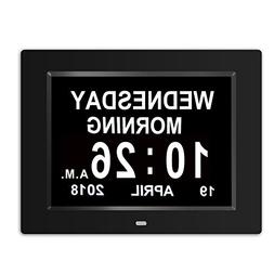 SSYA  Day Clock - 12 Alarm Options, Level 5 Auto Dimmable Di