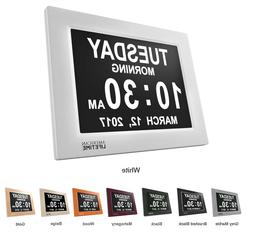 Day Clock - Extra Large Impaired Vision Digital Dementia Clo