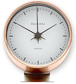Dc/lasc/stand/cpr Alarm Clock, Small, Copper