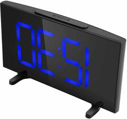 For Bedrooms 6.5 Inches Led Clock With Adapte