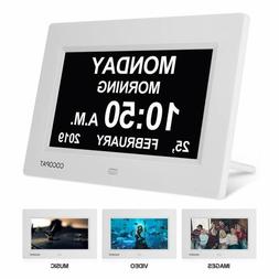 Digital Clock Large Display for Seniors - Impaired Vision Di