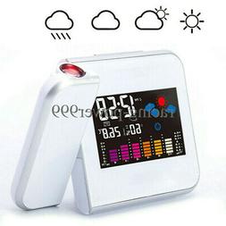 Digital LED Projection Alarm Clock Weather Thermometer Snooz