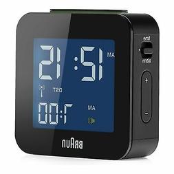 Braun: Digital Travel Alarm Clock - Black 