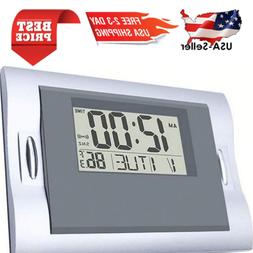 Large Decorative Silent Desk Clock Battery Operated