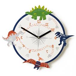 Arthouse Dino Doodles Wall Clock