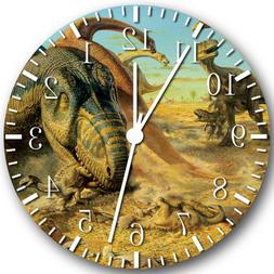 Dinosaur Frameless Borderless Wall Clock Nice For Gifts or D