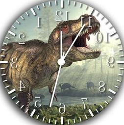 Dinosaur Frameless Borderless Wall Clock Nice For Gifts or D