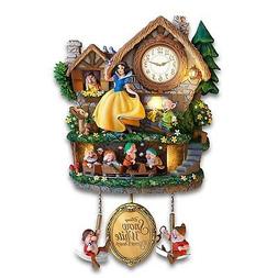 Disney Snow White and the Seven Dwarfs Clock Lights Up with 