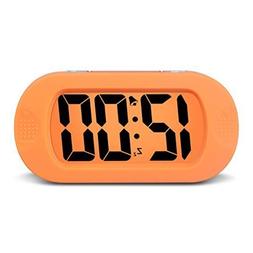 Hersent Large Digital Display Alarm Clock and Snooze Night L