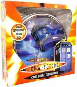 Doctor Who Underground Toys Illuminating Chrome Clock