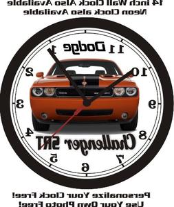 2009-2014 DODGE CHALLENGER SRT WALL CLOCK-FREE USA SHIP!