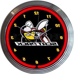 Neonetics Dodge Scat Pack Neon Clock