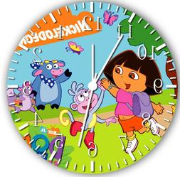 Dora the Explorer Frameless Borderless Wall Clock Nice For G