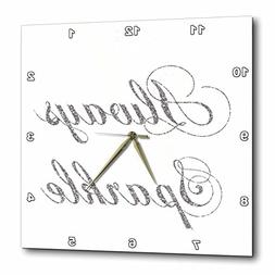 3dRose dpp_186760_3 Silver Image of Glitter Always Sparkle-W