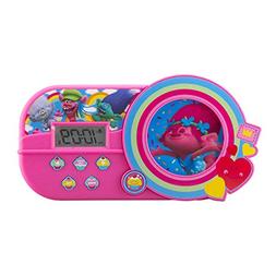 DreamWorks Trolls Alarm Clock with Music and Night Light