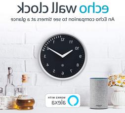 Amazon Echo Wall Clock- see timers at a glance - requires co