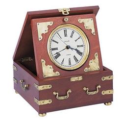 Bulova Edinbridge Antiqued Desktop Clock by Bulova