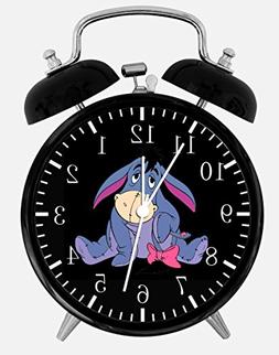 Eeyore Winnie The Pooh Alarm Desk Clock 3.75" Home or Office
