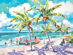 Ellen Negley 500-pc. Beach Bums Puzzle One Size Blue/green/p