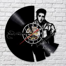 Elvis Presley Vinyl Record Wall Clock Music Good Gift Idea F