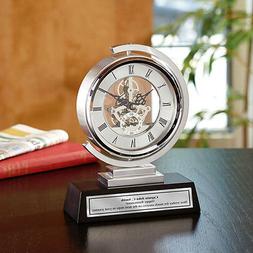 Engraved Clock Spinning Gear Engineering Gift Graduation Eng