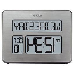 Extra Large Digit Digital Wall Clock For Elderly Date Temper
