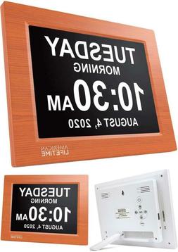 Extra Large Digital Alarm Clock Gift for Dementia Alzheimer 