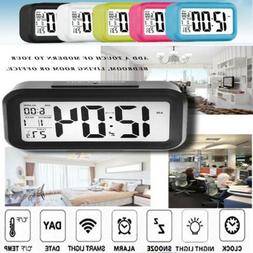Fashion Digital Alarm Clock Small Portable Desk Morning Trav
