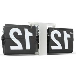 Flip Desk Shelf Clock Retro Classic Mechanical-Digital Displ