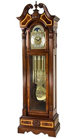 Hermle Foreman Grandfather Clock With Tubular Chime Made in 