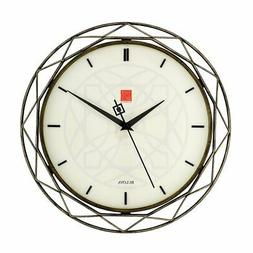 Bulova Frank Lloyd Wright C4834 LUXER PRISM Wall Clock