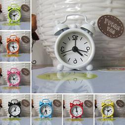 Creative Dial Number Round Desk Alarm Clock For Children Gir