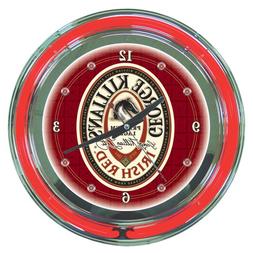 George Killian's 14-inch Neon Wall Clock - KL1400