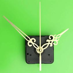 Gold Hands DIY Wall Quartz Clock Movement Mechanism Replacem