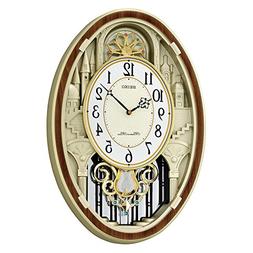 Seiko Gold-Tone Wall Clock 